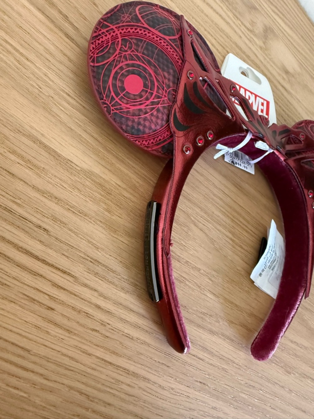 Disney Parks Marvel Scarlet Witch Loungefly Mickey Mouse Ear Headband - Picture 8 of 9